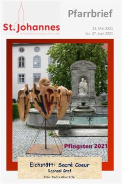 Pfarrbrief - Sacré Coeur - Pfarrei Ittling