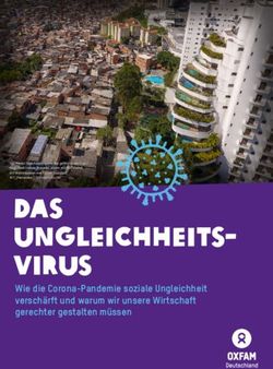 Das Ungleichheitsvirus - Wie die Corona-Pandemie soziale Ungleichheit verschärft und warum wir unsere Wirtschaft gerechter gestalten müssen ...