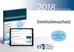2018 Immissionsschutz - Mediadaten - Erich Schmidt Verlag