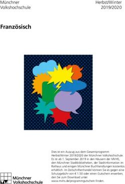 Franz&ouml;sisch - M&uuml;nchner Volkshochschule