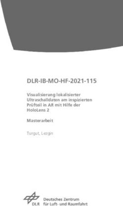 DLR-IB-MO-HF-2021-115 - Visualisierung lokalisierter Ultraschalldaten am inspizierten Prüfteil in AR mit Hilfe der HoloLens 2 Masterarbeit Turgut ...