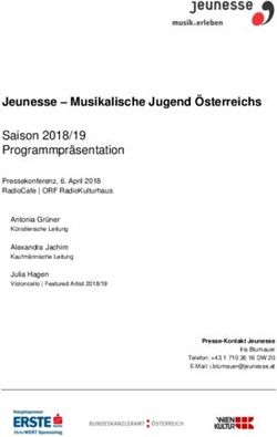 Jeunesse - Musikalische Jugend &Ouml;sterreichs Saison 2018/19 Programmpr&auml;sentation