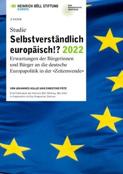 Selbstverst&auml;ndlich europ&auml;isch!? 2022 - Studie - Heinrich-B&ouml;ll ...