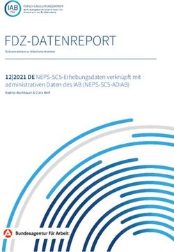 FDZ-DATENREPORT 12|2021 DE NEPS-SC5-Erhebungsdaten verknüpft mit administrativen Daten des IAB (NEPS-SC5-ADIAB) - Doku.iab .
