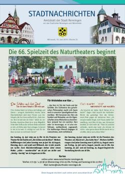 Die 66. Spielzeit des Naturtheaters beginnt - Stadt Renningen