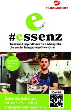 Seien Sie dabei am 24. und 25.11.2021 transgourmet-essenz.de - SCAN ME