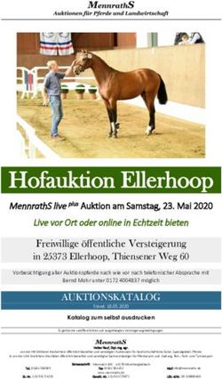 Hofauktion Ellerhoop MennrathS live plus Auktion am Samstag, 23. Mai 2020