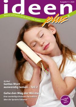 Gottes Wort auswendig lernen - Teil 2 - Artikel Gehe den Weg der Weisheit - KEB-Deutschland