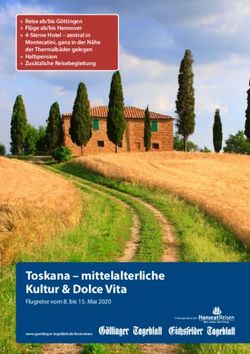 Toskana - mittelalterliche Kultur & Dolce Vita - Flugreise vom 8. bis 15. Mai 2020 - Hanseat Reisen