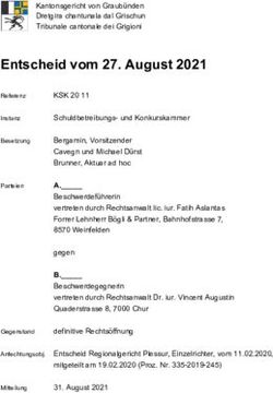 Entscheid vom 27. August 2021 - Entscheidsuche