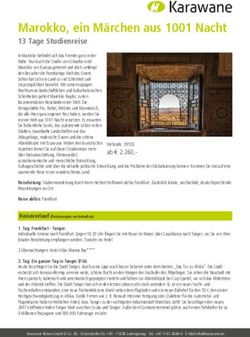 Marokko, ein M&auml;rchen aus 1001 Nacht - 13 Tage Studienreise - Karawane Reisen