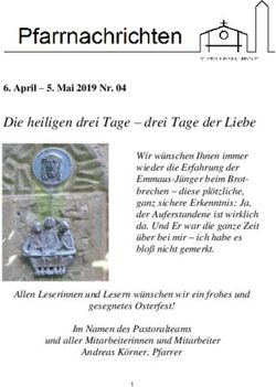 Die heiligen drei Tage - drei Tage der Liebe - April - 5. Mai 2019 Nr. 04 - Peter und Paul, Neustadt