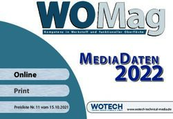 2022 WOKompetenz in Werkstoff und funktioneller Oberfl&auml;cheMag - Online - WOTech Technical Media