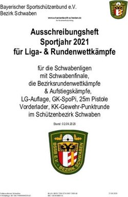Ausschreibungsheft Sportjahr 2021 für Liga- & Rundenwettkämpfe - Schützenbezirk ...