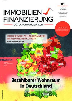 Bezahlbarer Wohnraum in Deutschland - DIGITALER SONDERDRUCK - DZ Hyp
