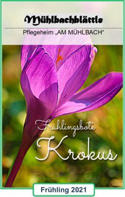 M&uuml;hlbachbl&auml;ttle Pflegeheim "AM M&Uuml;HLBACH" - Fr&uuml;hling 2021 - avendi Senioren Service