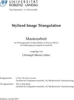 Stylized Image Triangulation - Masterarbeit - OPUS