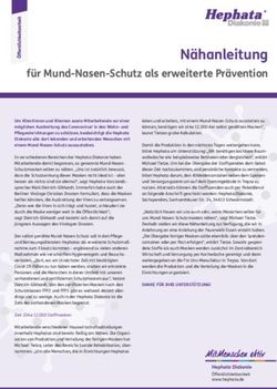 N&auml;hanleitung f&uuml;r Mund-Nasen-Schutz als erweiterte Pr&auml;vention - NH24