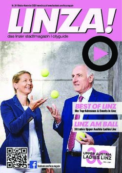 LINZA! BEST OF LINZ LINZ AM BALL - LINZA stadtmagazin