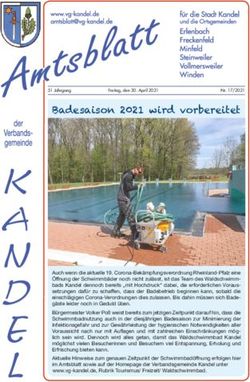 Badesaison 2021 wird vorbereitet - VG Kandel