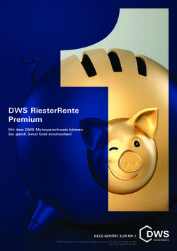 DWS RiesterRente Premium - Mit dem DWS Mehrsparschwein k&ouml;nnen Sie gleich 3-mal Geld einstreichen!