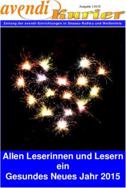 Allen Leserinnen und Lesern ein Gesundes Neues Jahr 2015 - Zeitung der avendi-Einrichtungen in Dessau-Roßlau und Weißenfels