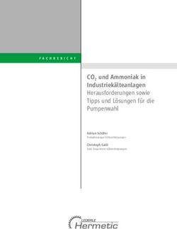 CO2 und Ammoniak in Industriekälteanlagen Herausforderungen sowie Tipps und Lösungen für die Pumpenwahl - Adrian Schäfer Christoph Galli