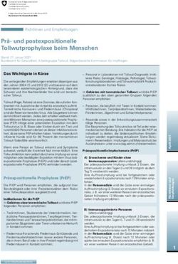 Pr&auml;- und postexpositionelle Tollwutprophylaxe beim Menschen