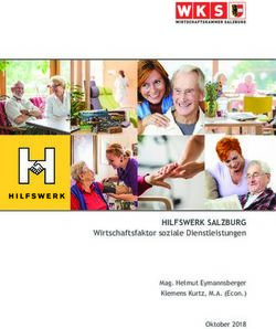 HILFSWERK SALZBURG Wirtschaftsfaktor soziale Dienstleistungen - Mag. Helmut Eymannsberger Klemens Kurtz, M.A. (Econ.) - WKO