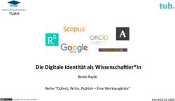 Die Digitale Identität als Wissenschaftler*in - Beate Rajski Reihe "Collect, Write, Publish - Eine Werkzeugkiste" - TUHH