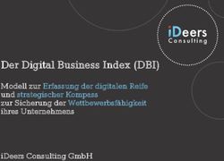 Der Digital Business Index (DBI) - Modell zur Erfassung der digitalen Reife und strategischer Kompass zur Sicherung der Wettbewerbsfähigkeit ihres ...