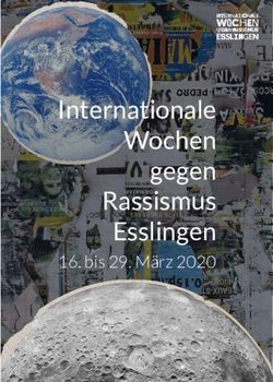 Internationale Wochen gegen Rassismus Esslingen - bis 29. M&auml;rz 2020