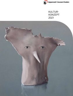 KULTUR-KONZEPT 2021 - Appenzell Ausserrhoden