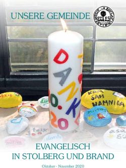 UNSERE GEMEINDE - EVANGELISCH IN STOLBERG UND BRAND - Evangelische Kirchengemeinde ...