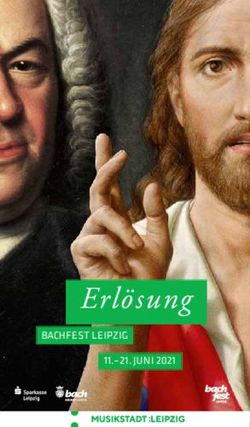 Erl&ouml;sung Bachfest Leipzig - Leipziger Kulturgenuss