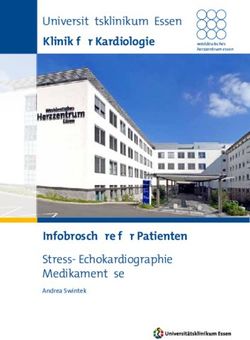 Universit&auml;tsklinikum Essen - Klinik f&uuml;r Kardiologie - Infobrosch&uuml;re f&uuml;r Patienten