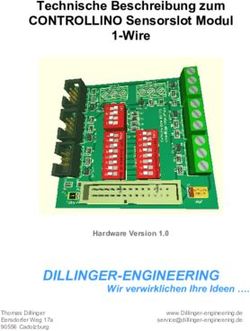 DILLINGER-ENGINEERING - Technische Beschreibung zum CONTROLLINO Sensorslot Modul 1-Wire