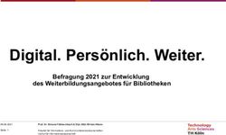 Digital. Pers&ouml;nlich. Weiter - Befragung 2021 zur Entwicklung des Weiterbildungsangebotes f&uuml;r Bibliotheken - OPUS 4