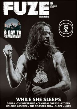 WHILE SHE SLEEPS - 87 magazine - Ox Fanzine