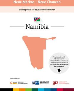 Namibia Neue M&auml;rkte - Neue Chancen - Ein Wegweiser f&uuml;r deutsche Unternehmen - GIZ