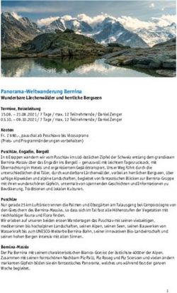 Panorama-Weitwanderung Bernina Wunderbare Lärchenwälder und herrliche Bergseen - Berg-Welt