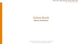 Online-Recht Referent: RA Kilian Kost - eCommerce Nacht