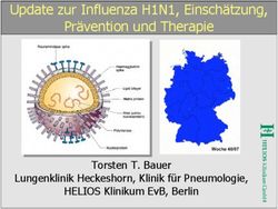 Update zur Influenza H1N1, Einsch&auml;tzung, Pr&auml;vention und Therapie - Torsten T. Bauer Lungenklinik Heckeshorn, Klinik f&uuml;r Pneumologie, HELIOS ...