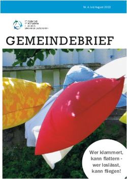 GEMEINDEBRIEF - Wer klammert, kann flattern - wer losl&auml;sst, kann fliegen! - Gesamtkirchengemeinde Stuttgart-West