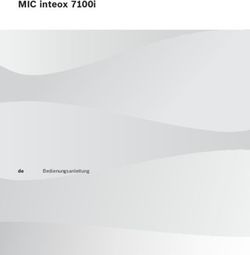MIC inteox 7100i - de Bedienungsanleitung
