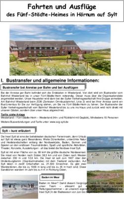 Fahrten und Ausfl&uuml;ge des F&uuml;nf-St&auml;dte-Heimes in H&ouml;rnum auf Sylt - F&uuml;nf St&auml;dte Heim H&ouml;rnum
