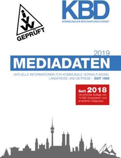MEDIADATEN 2019 Seit 2018 - KBD Kommunaler Beschaffungs-Dienst