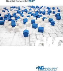 Gesch&auml;ftsbericht 2017 - GWG Rhein-Erft