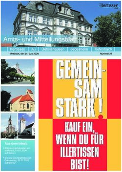 Amts- und Mitteilungsblatt - Stadt Illertissen