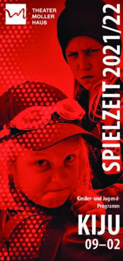 KIJU Kinder- und Jugend-Programm - Theater Moller Haus